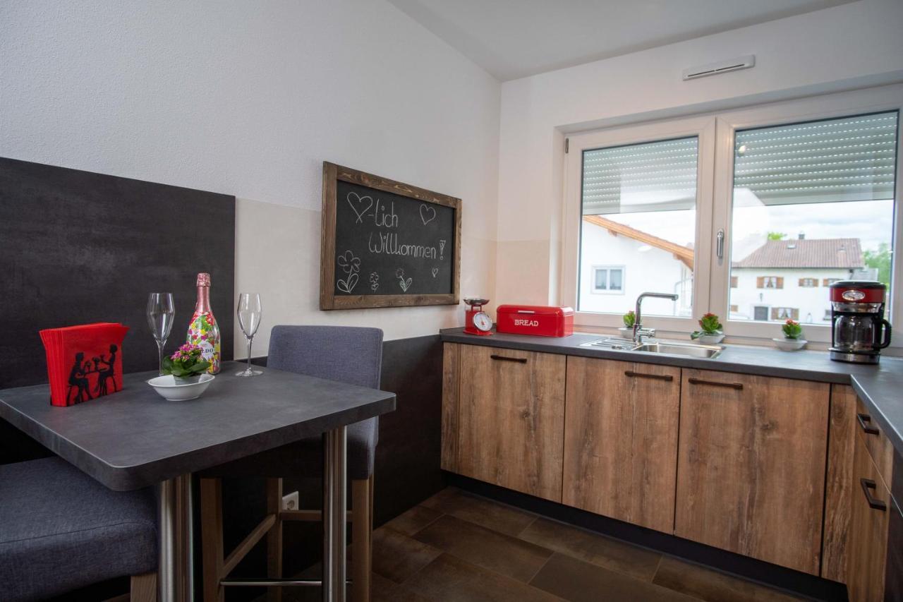 Ferienwohnung Fuehldichwohl Übersee Buitenkant foto